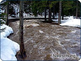 Hochwasser Natzschungtal