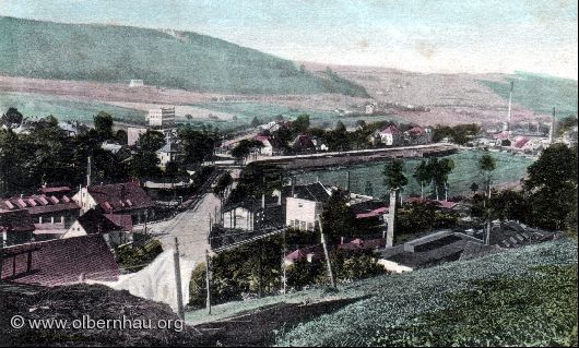 Ortsansicht Grünthal 1920