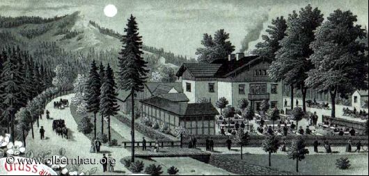 Gasthaus Böhmische Schweiz um 1880