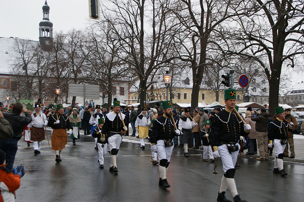 Bergparade Marienberg Weihnachtsmarkt