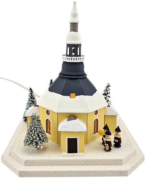 Birgit Uhlig Lichterhaus Seiffener Kirche