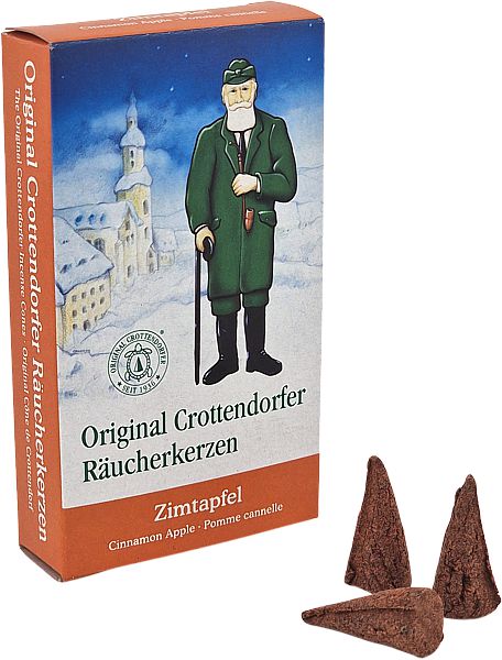 Crottendorfer Räucherkerzen Zimtapfel