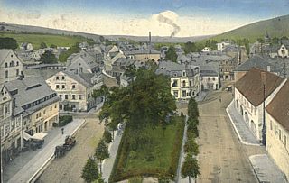 Olbernhau Am Markt - Blick von der Stadtkirche