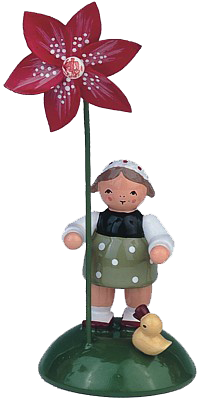 Blumenmaedchen kunstgewerbliche Werstätten Olbernhau