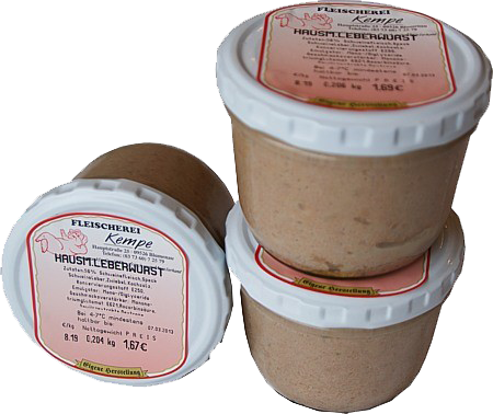 Hausmacher Leberwurst Fleischerei Kempe