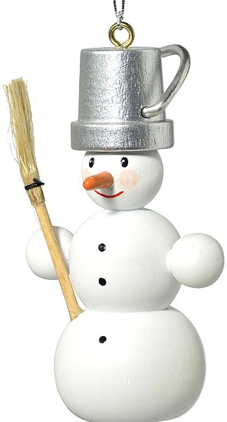 KWO Baumbehang Schneemann farbig