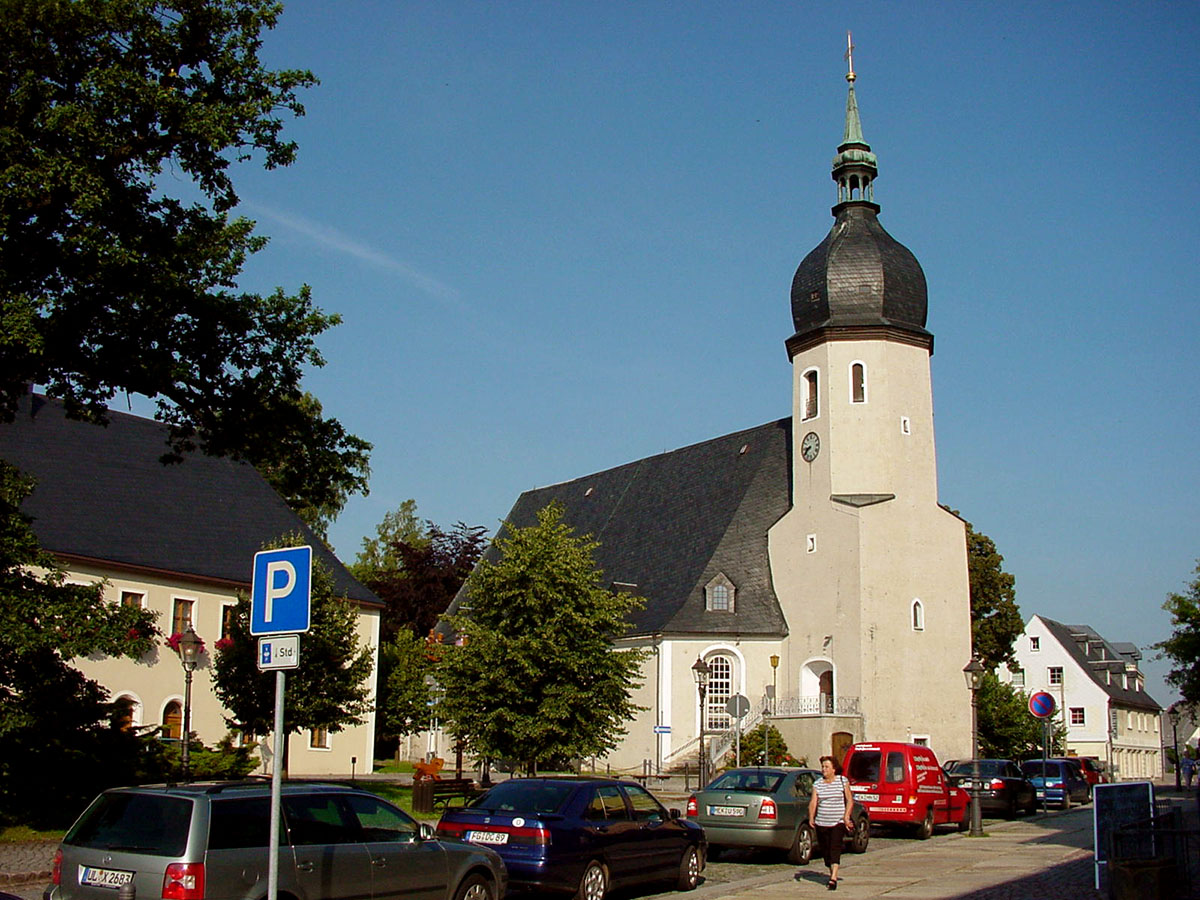 Stadtkirche von Olbernhau Stadtkirche von Olbernhau