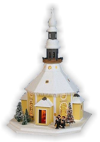 Lichterhaus Seiffener Kirche