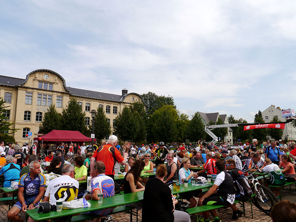 Radtour in Olbernhau Gessingplatz