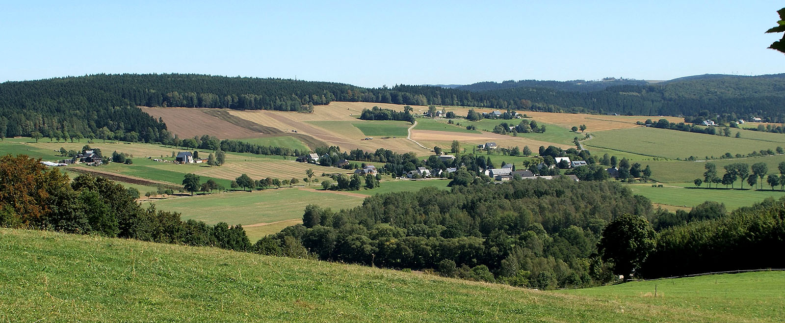 Blick auf Reukersdorf