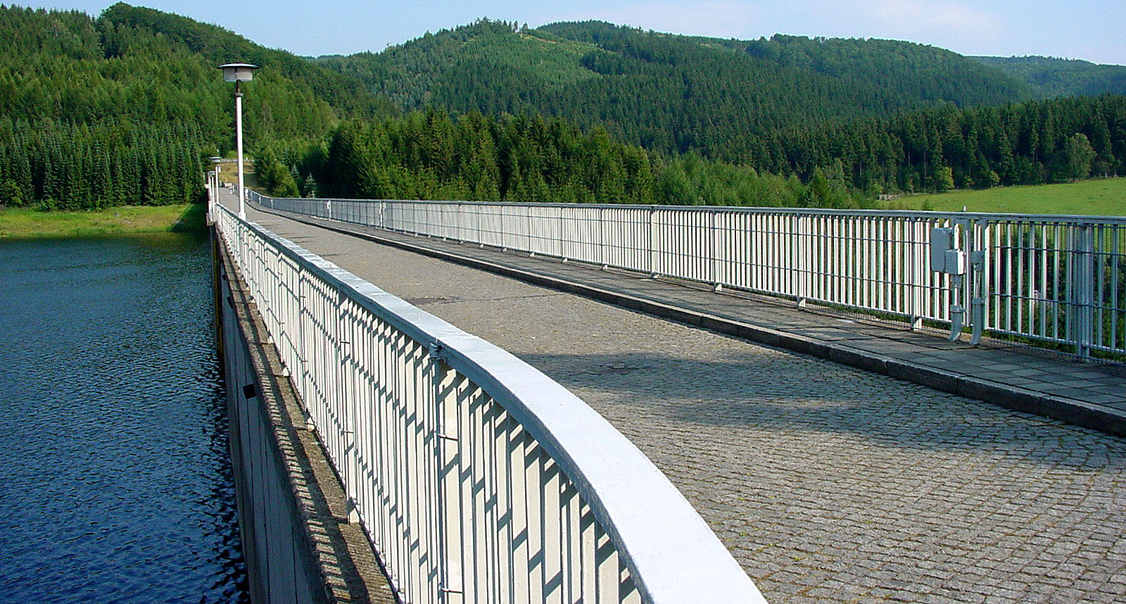 Staumauer Talsperre Rauschenbach