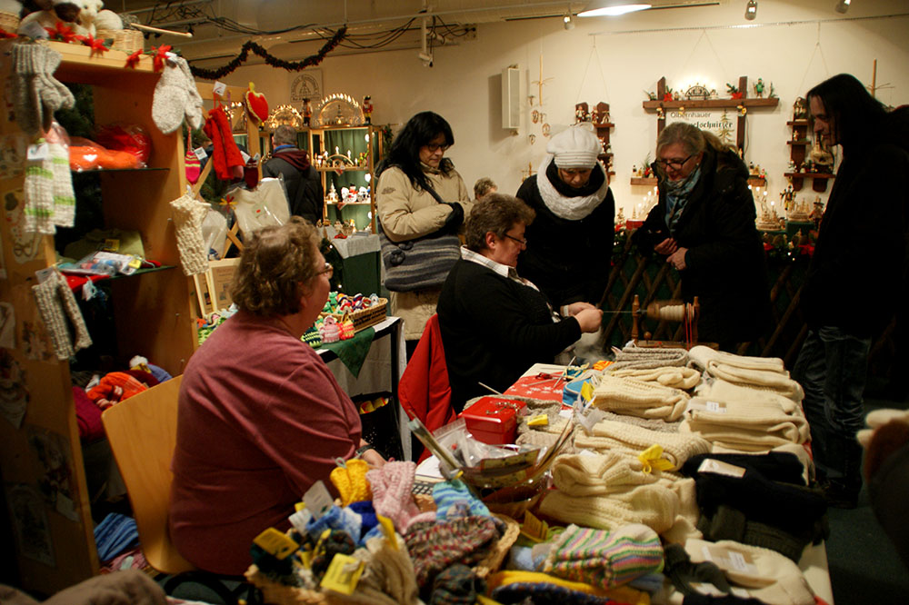 Weihnachtsmarkt Olbernhau und Handwerkerschau